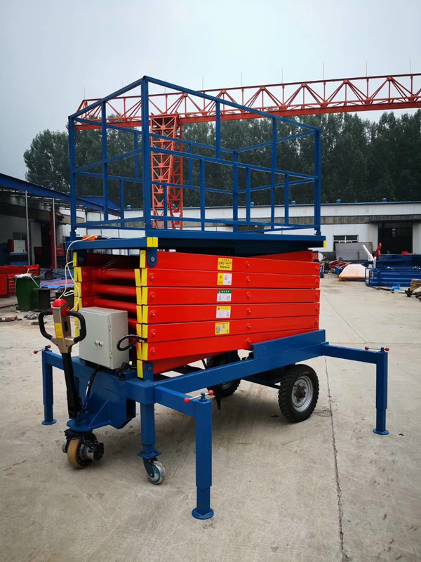 起重機器 挪動起落平臺